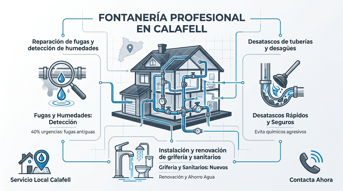 Fontanero en Calafell