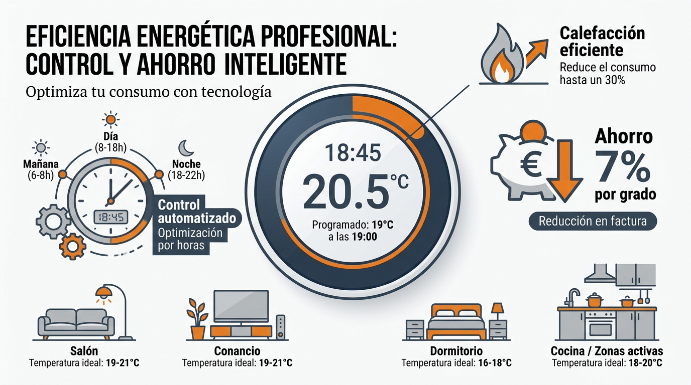 ahorrar calefacción invierno