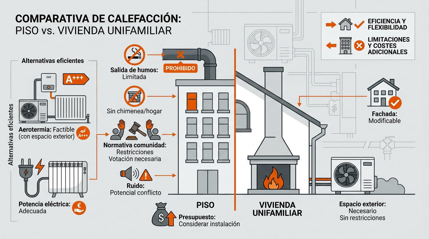 mejor sistema calefacción piso